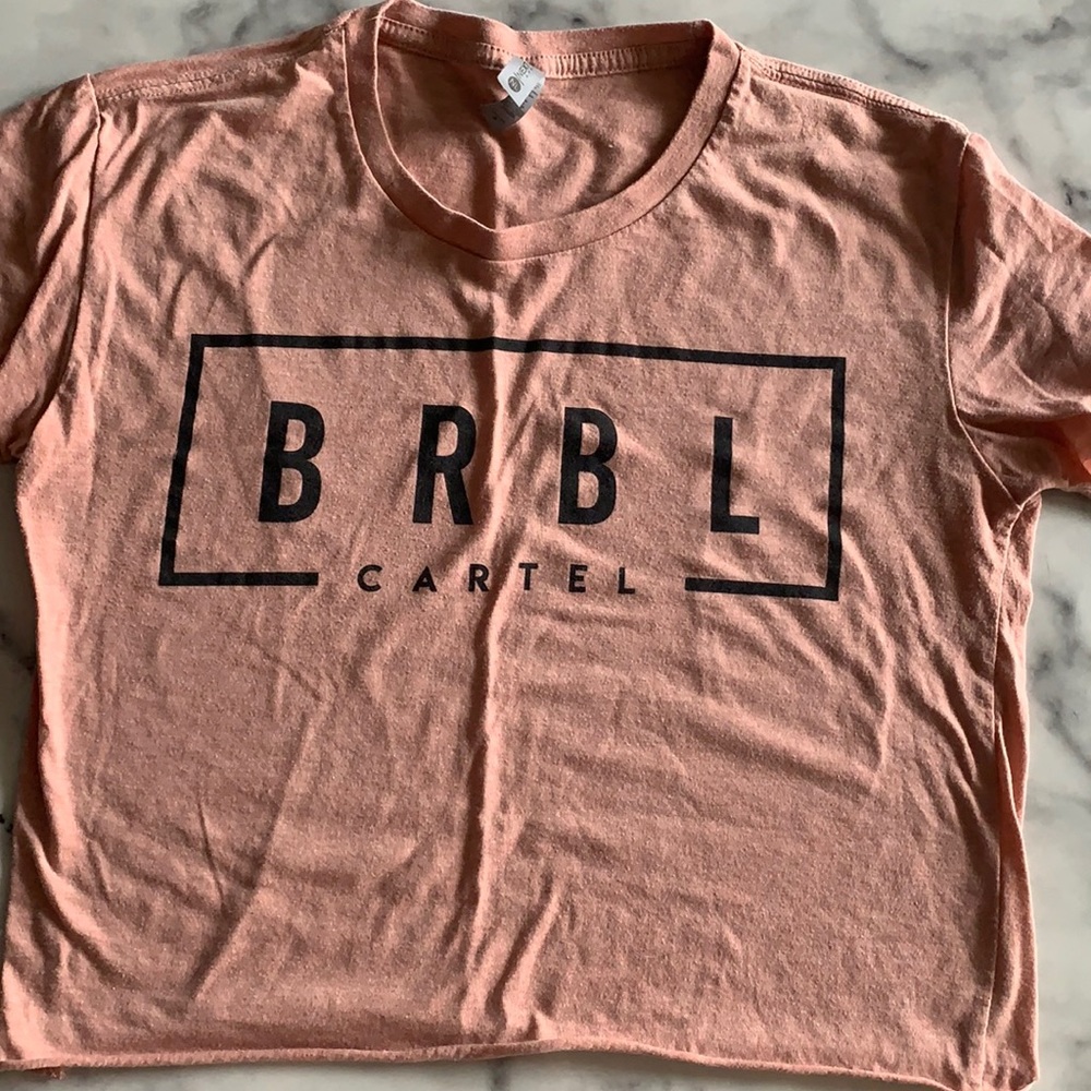 Barbell crop top